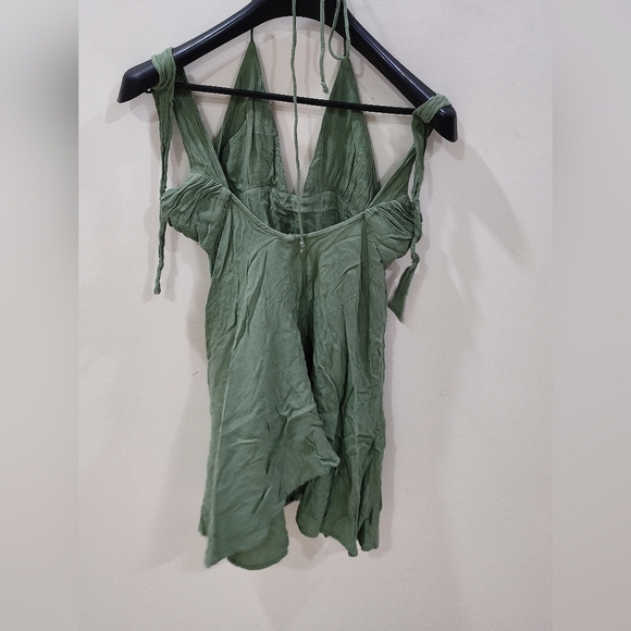 Olive green convertible maxi dress - Picture 3 of 4